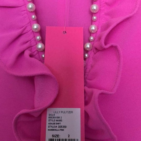NWT Lilly Pulitzer pink dress - Picture 2 of 9